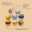 Dumpling Sensory Stress Toy Hand Exercise Toy-Translucent pink 5