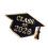 Academic Hat Shaped Badge Brooch With Smooth Enamel Finish-33 1