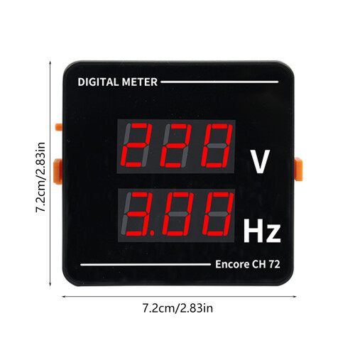 Digitales AC-Spannungsfrequenz-Kombinationsmessgerät, 2