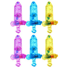 6PCS Light Up Zwaarden Waterpistolen Water Shooter Speelgoed