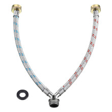 Y Mixerslangconnector Vervanging 1ft Lengte Lijnconnector Y