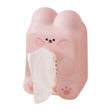 Adorable Rabbit Tissue Holder For Living Room Kitchen Or-Pink