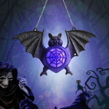 Lampa wisząca Luminous Gradient w kształcie nietoperza – wisząca na Halloween