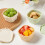 User Friendly Silicones Lunch Container Stretchy-Yellow 750ml 3