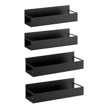 Boîte de rangement fonctionnelle en ABS avec base magnétique,