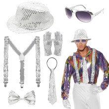Dance Star Costume 80s 90s Popular Stage Outfits-Set 7