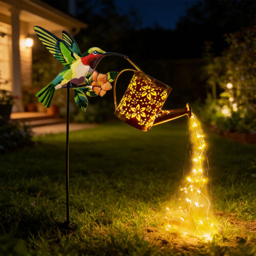 Unique Sun Powered Bird Lamp Providing 0.72W Output For Home 1