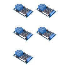 5X HW-521 Digital Delay 1 Way Relay Trigger Cycle Timer Delay Circuit Board Timing Control Module