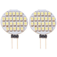 2X 24 SMD LED Spot Light Bulb Lamp G4 Real White  12V