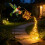 Adorable Sun Activated Bird Watering Container Light For night 7