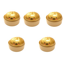 5Pcs Colorful Dumpling Squishes Stress Balls Fidgets Sensory-3