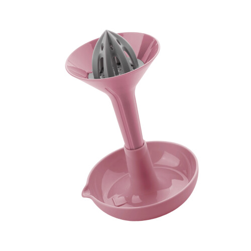 Ergonomic Citrus Lemon Juicer Squeezer Manual Fruit Press-Pink