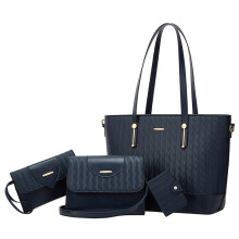 Damen PU-Handtasche, Umhängetasche, Umhängetasche,-Tiefblau