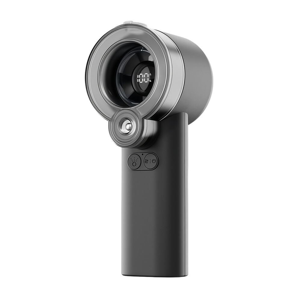 Portable Handheld Fan 3600Mah Rechargeable Water Sprayer-Black 7696001842249