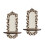 Unique Acrylic Mirror Leopard Print Wood Planter Shelf-2 pack 1