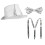 Sequins Dance Star Costume 80s 90s Stage Outfit Hat-Set 4 1