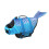 Schwimmweste für Hunde, modernes Polyestergewebe, hält-Blau L. 1
