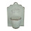 Elegant Bucket Space Saving Wall Hanging Iron Shelf For-White 1