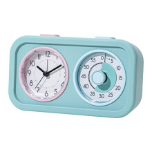 Minuterie visuelle silencieuse avec horloge, compte Ă -Bleu
