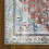 Boho rug vintage medallion chenille 5x7 ft 2
