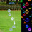 Solar LED wind chimes color changing garden decor 1