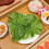 Artificial Lettuce Leaves PVC Photo Props 9 pcs 5