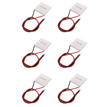 6X Tec1-12706 Thermo-Elektrische Koeler Peltier 40x40mm 12v Halfgeleiderkoeling Qcmax 60-72w Koelstuk