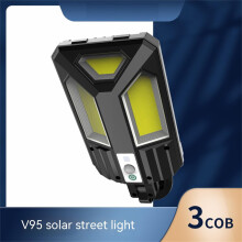 LED solcelledrevet gatelys veggmontert 4,1 W høy lysstyrke