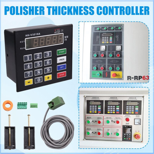 HH-V3518A with Sensor Code Wheel Sanding Machine Height Digital Display Meter Polisher and Sander Thickness Controller 2