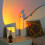 Luminária Sunset para quarto com projeção - Luz noturna 5