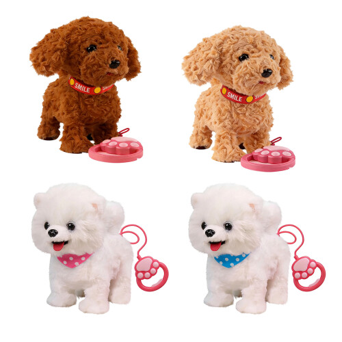 Multi Functional Plush Animal Toy Electric- Dark Brown With. 2