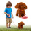 Multi Functional Plush Animal Toy Electric- Dark Brown With. 4