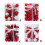 Mini Christmas Balls Ornaments Pink 30 pcs 3 cm 2