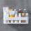 Raft cu ventuză de perete – Plastic, 25,5x9,5x6,5cm 1