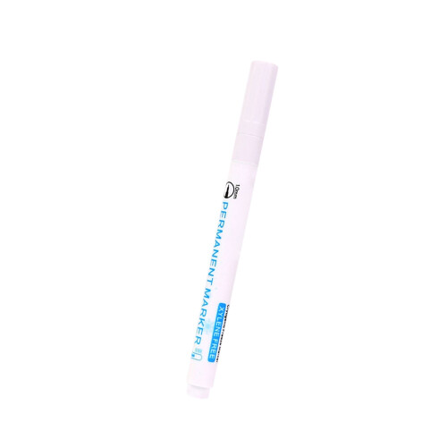 Without Fading Freezer Marker Pen With Ergonomic Design-White
