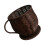 Space Saving Coffee Pods Organizer Holder Elegant-Dark brown 1