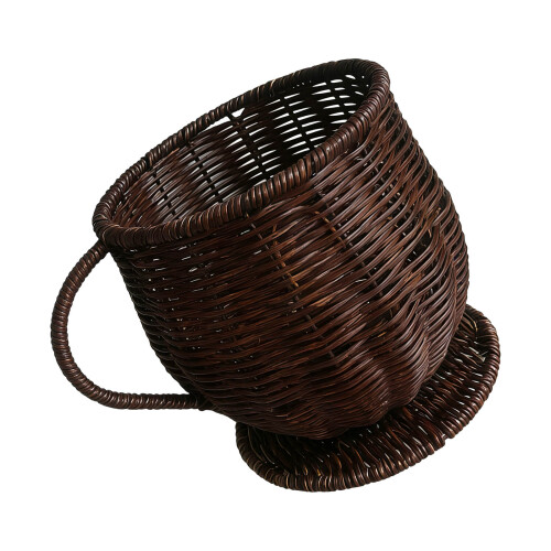 Space Saving Coffee Pods Organizer Holder Elegant-Dark brown