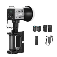 Luce da Studio Fotografico con Maniglia da 60 W COB 2700-7500 K Luci Video LED Dimmerabili per Vlog Studio Fotografico Film Livstreaming SPINA USA