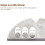 Pack of 8 Washable Replacement Brushes for   Q7 MAX / Q7 MAX+  Vacuum Cleaner 3