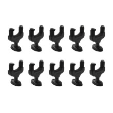 10X AROMA AH-81 Universel Guitare Cintre Crochet Support de Montage Mural Support Affichage Guitare Basse Accessoires