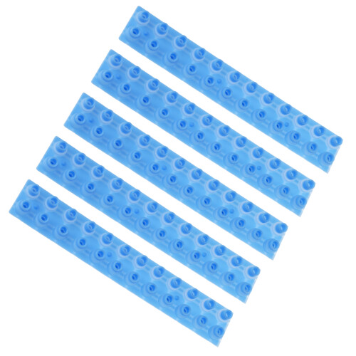 Silicone Conductive Key pad Electric Keyboard Key-5 pieces