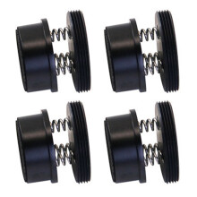 Metal Shock Absorbing Feet Spikes Pad For-Black spring version