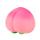 Stretchy Peach Sensory Toy TPR Material For Office Study-Pink 1