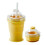 Folding Drinking Cup Heat Resistant Travel Portable-Yellow 1