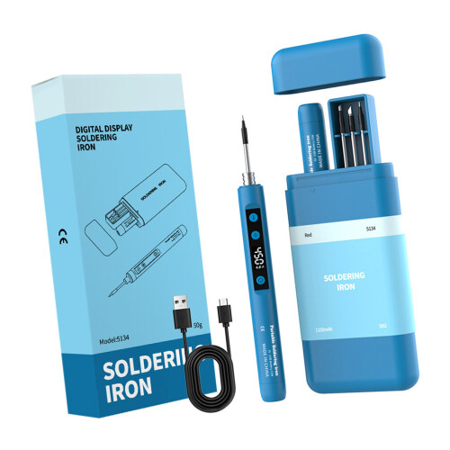 USB Electric Soldering Iron Welding Tool Heater Welding-Blue