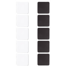 DIY Maak je eigen koelkastmagnetenkit Transparante-5 sets