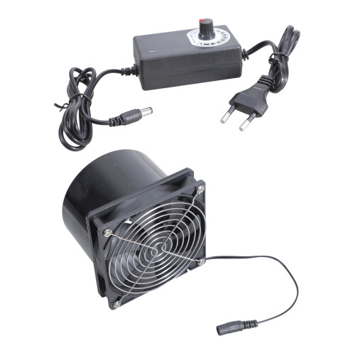 Lightweight 10cm Plastic Air Blower Duct Fan With Quiet