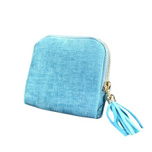 Jewelry Protector Organizer Chenilles Multi Layer-ice blue