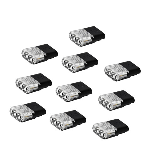 Snap In Cable Terminals Metal Contacts Suitable for-10pcs