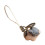 Versatile Pig Keychain Can Be Key Ring or Bag Charm-gray 1